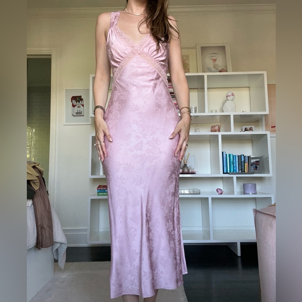 Reformation Provence silk dress